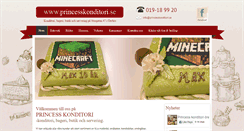 Desktop Screenshot of princesskonditori.se